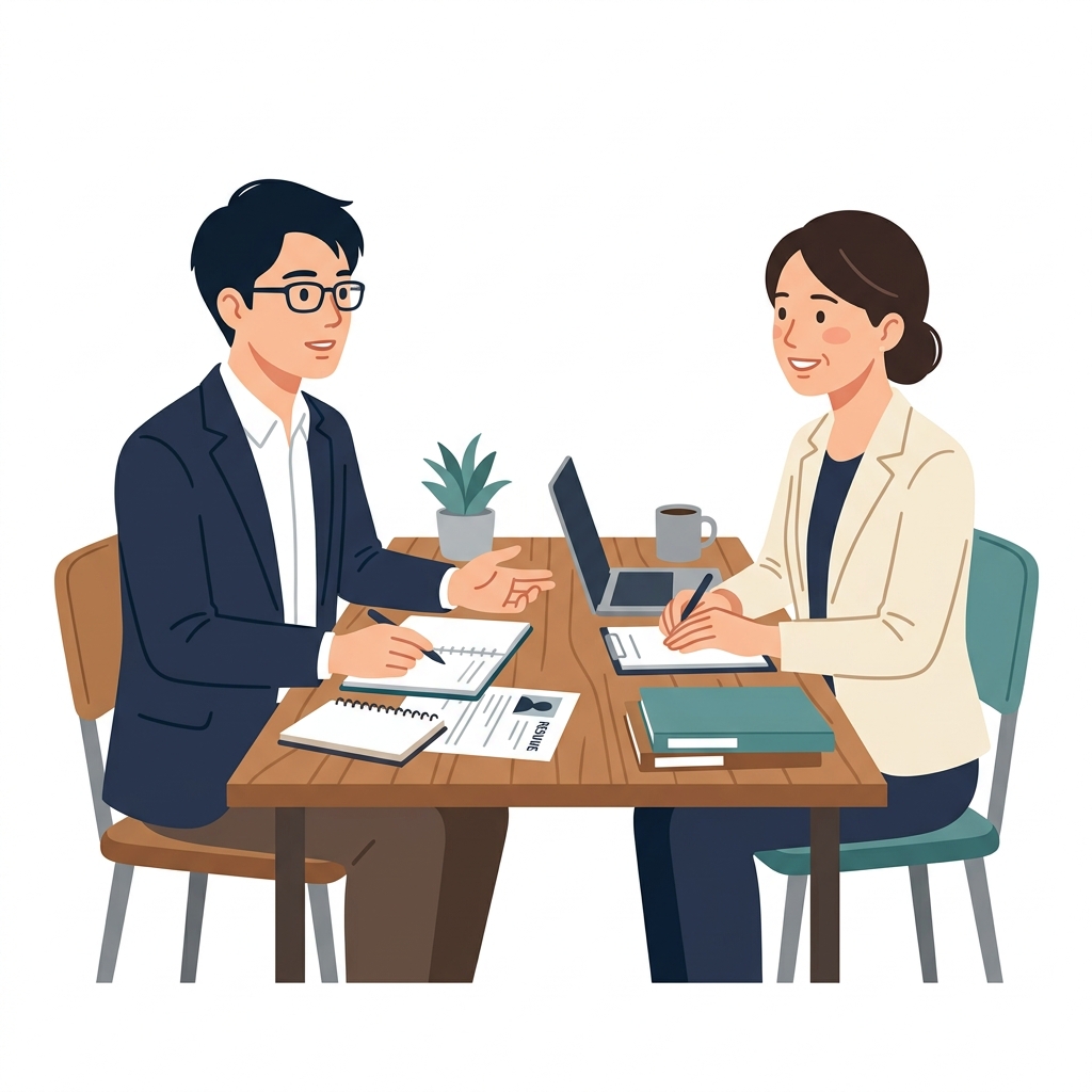 面談のイメージ